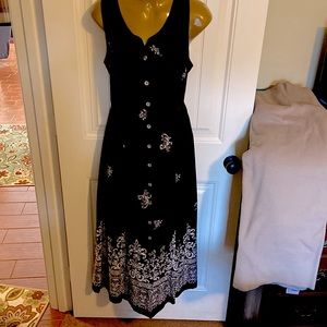 Brown summer dress size 12